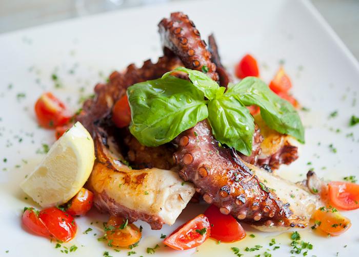 Mediterranean Octopus with Lemon Flavor 